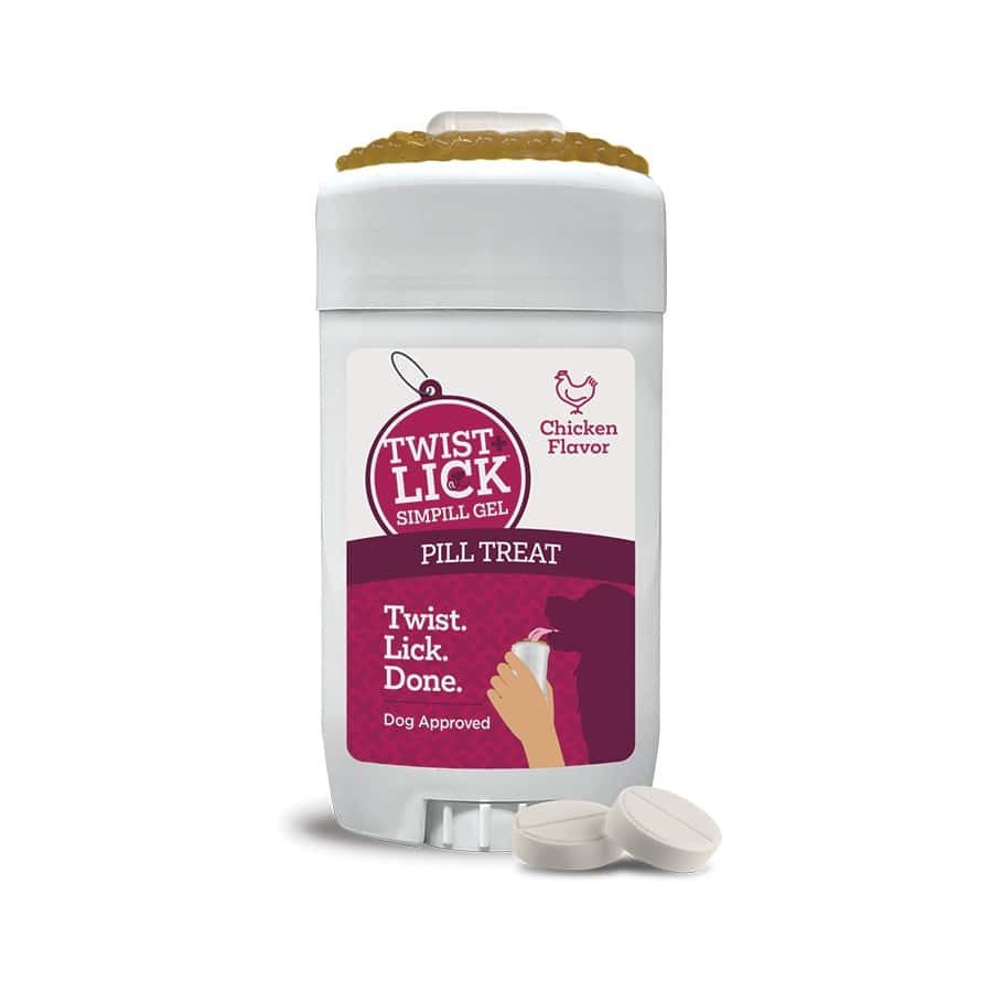 Vetality Twist & Lick Simpill Gel Pill Dispenser Dog Treat