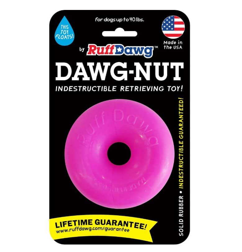 Ruff Dawg Dawg-Nut Donut Dog Assorted Toy 3.5"