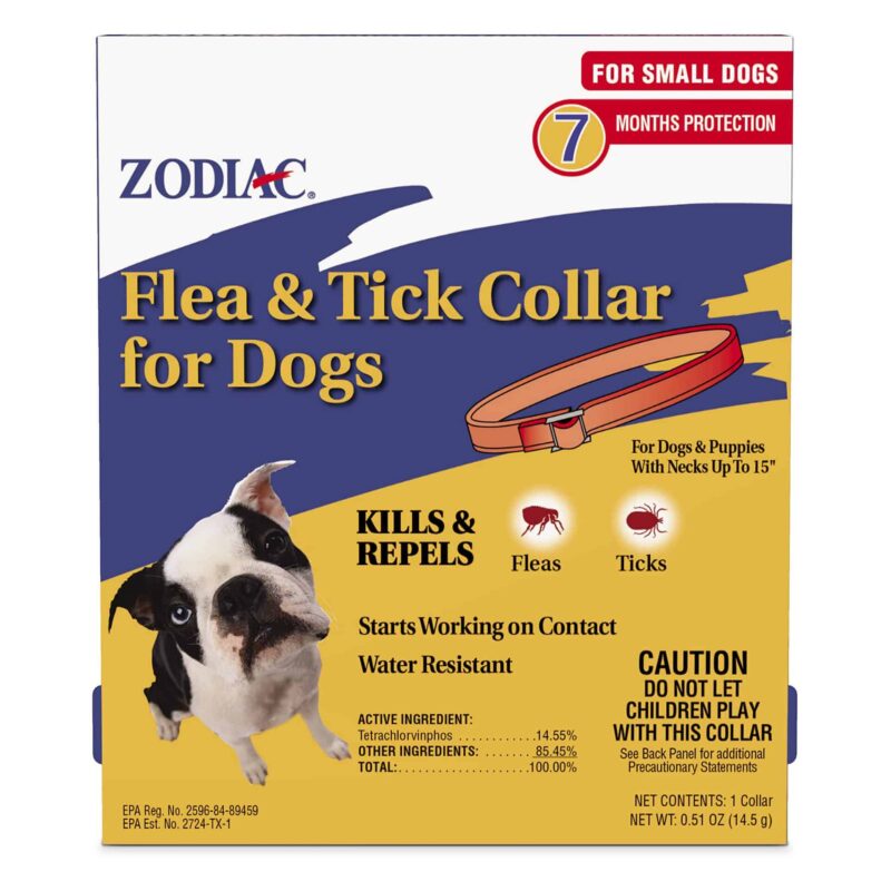 Zodiac Flea & Tick Collar for Small Dogs