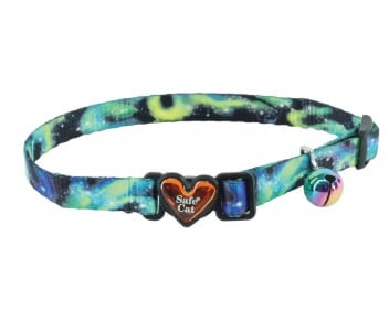 Safe Cat Adjustable Galaxy Cat Collar