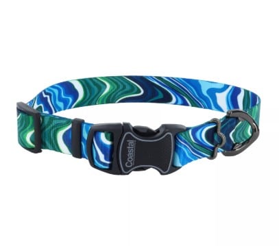 Coastal Inspire Magic Wave Dog Collar