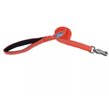 K9 Explorer Brights Reflective Dog Leash Canyon Red