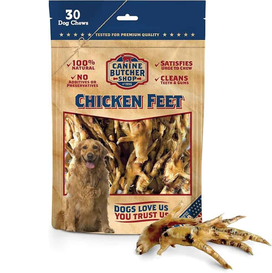 Canine Butcher Shop Chicken Feet 30 Ct