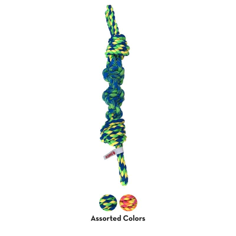 KONG Rope Bunji Assorted Dog Toy Medium