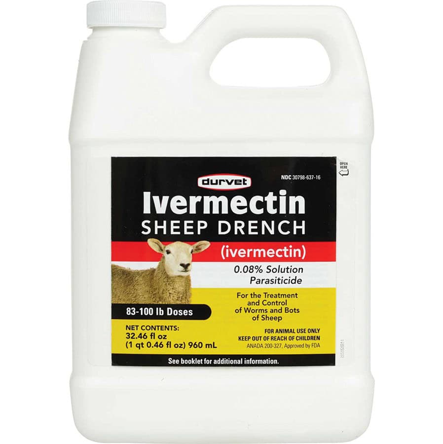 Ivermectin Sheep Drench Parasiticide Solution 960 mL