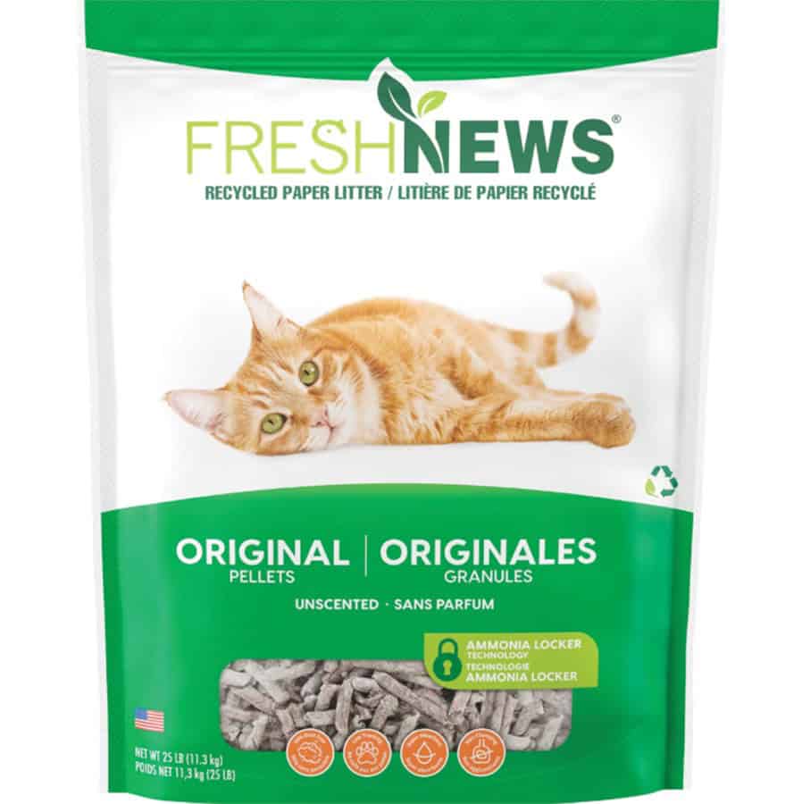 Fresh News Paper Cat Litter 25 lb