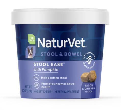 NaturVet Stool Ease Soft Chews 40 Ct