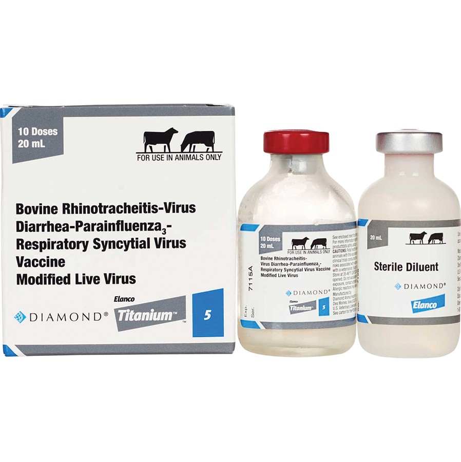 Titanium 5 Cattle Vaccine 10 ds