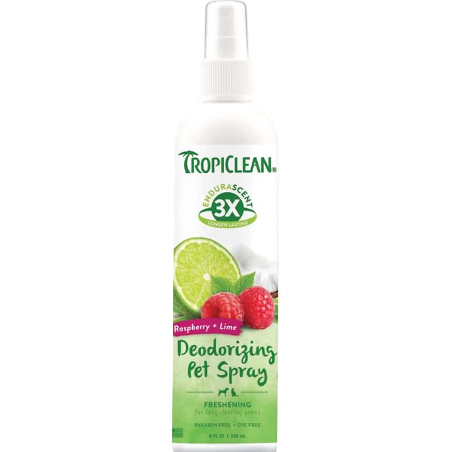 Tropiclean Raspberry & Lime Deodorizing Spray 8 oz