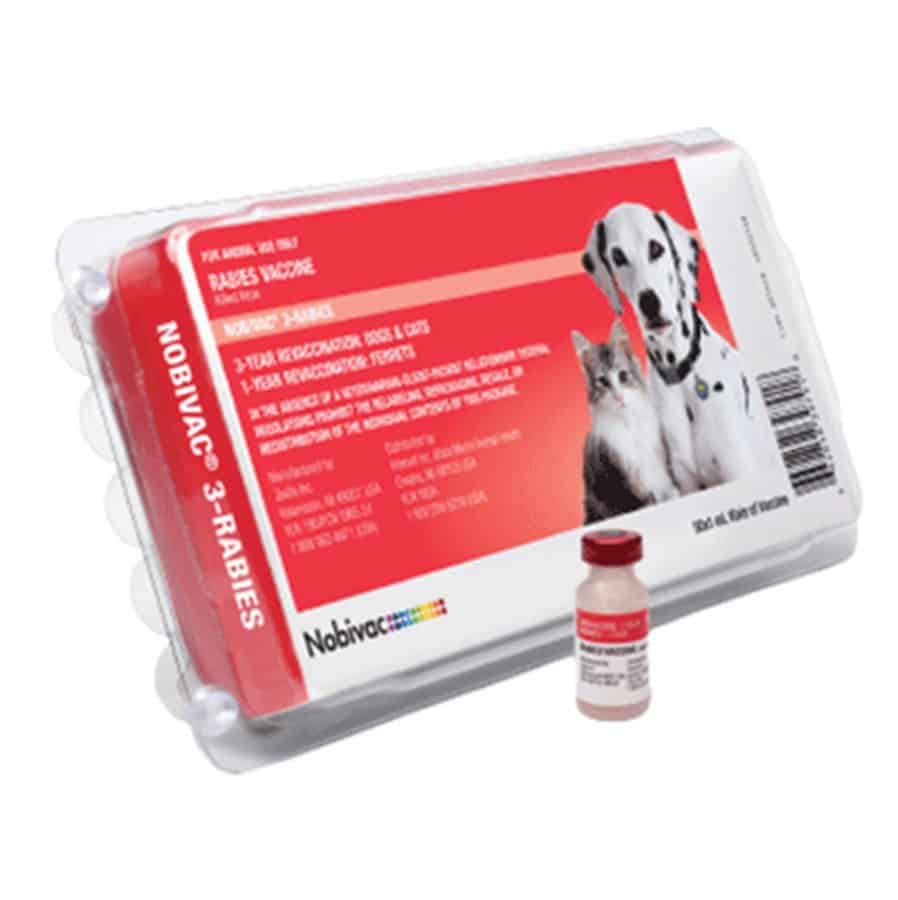 Nobivac-3 Rabies Vaccine (50 x 1 Dose)