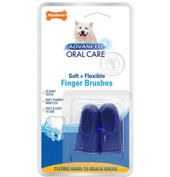 Nylabone® Advanced Oral Care Finger Brush 2 Ct