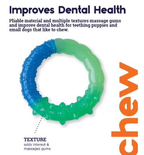 Petstages® ORKA® Grow-With-Me Ring Dog Chew Toy