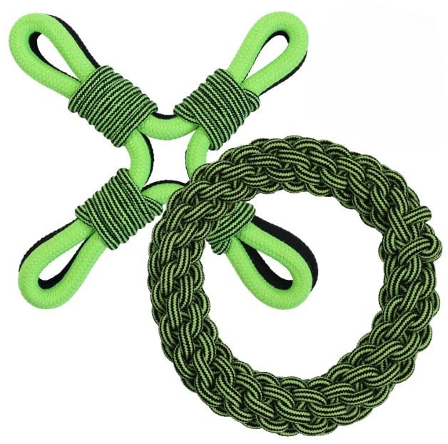 Jolly Pets® Tik Tak Tugzz™ XL Rope Dog Toy