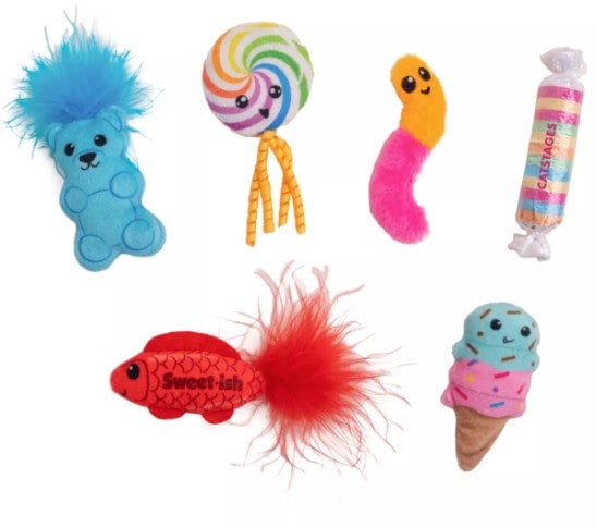 Catstages® Kitty Sweet Treats Catnip Cat Toy 6-Pack